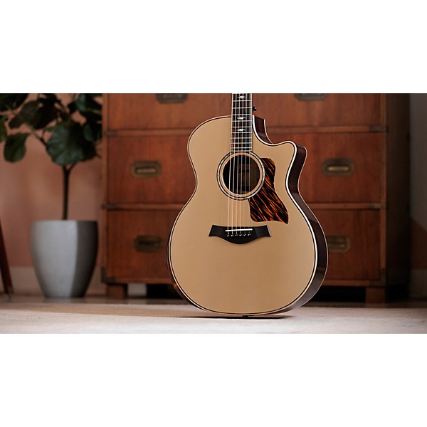 Taylor Next Generation 814ce Limited Edition Grand Auditorium Acoustic-Electric Guitar - Casablanca Beige Metallic