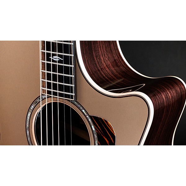 Taylor Next Generation 814ce Limited Edition Grand Auditorium Acoustic-Electric Guitar - Casablanca Beige Metallic