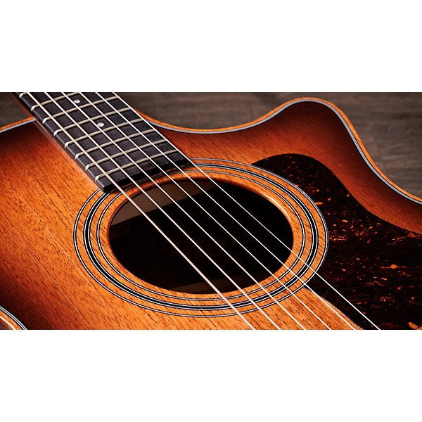 Taylor 324ce Studio Special Edition Grand Auditorium Acoustic-Electric Guitar - Shaded Edge Burst