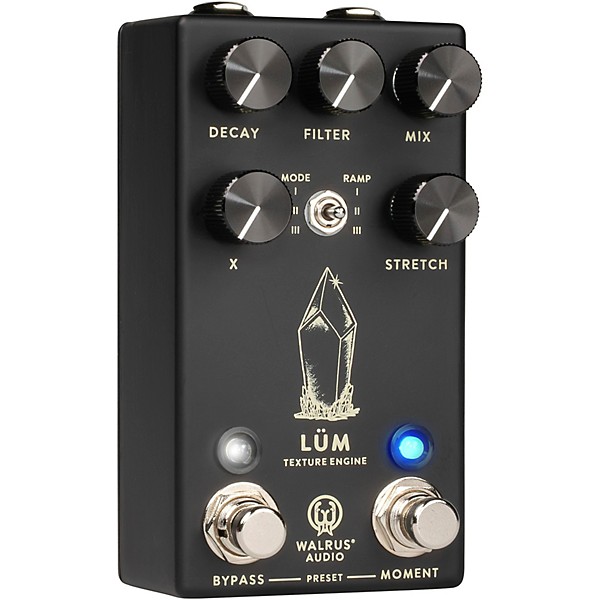 Walrus Audio Lum Texture Engine Reverb Pedal - Black