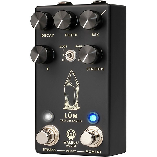 Walrus Audio Lum Texture Engine Reverb Pedal - Black