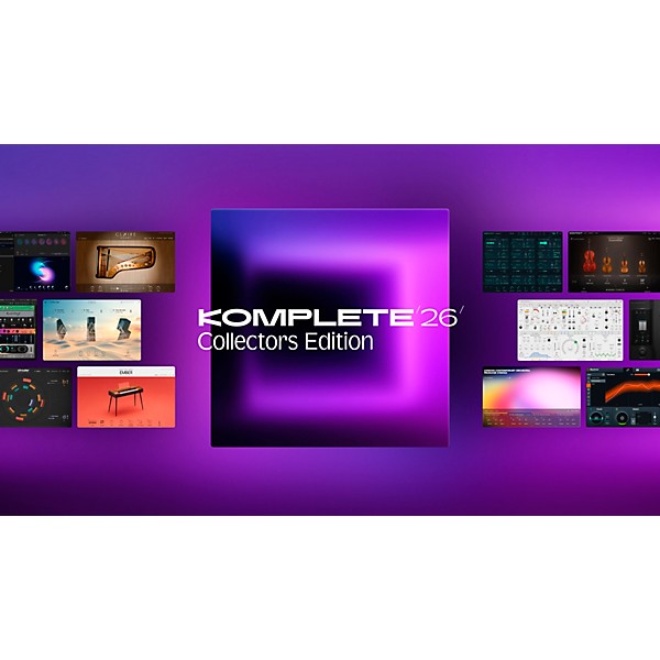 Native Instruments Komplete 26 Collector's Edition Music Production Bundle - Upgrade from 14 Ultimate or Older