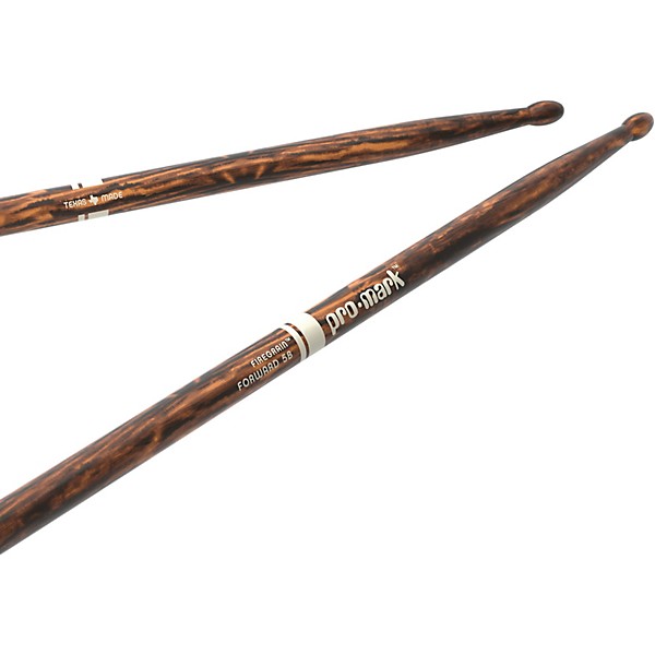 Promark Forward FireGrain Hickory Drumsticks - 2-Pack, 5B Wood