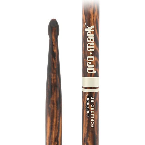 Promark Forward FireGrain Hickory Drumsticks - 2-Pack, 5A Wood