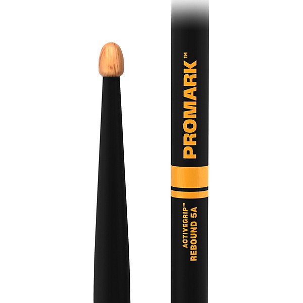 Promark Rebound ActiveGrip Hickory Drumsticks - 2-Pack, 5A Wood