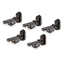 Proline MOUNT Premium Wall-Mounted Guitar Hanger 5-Pack - Black