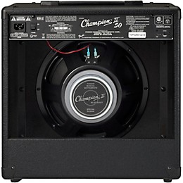 Fender Champion II 50 Blackout Edition 50W 1x12" Guitar Combo Amp - Black