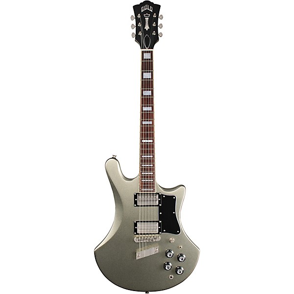 Guild S-300 Deluxe Electric Guitar - Vintage Sterling Metallic