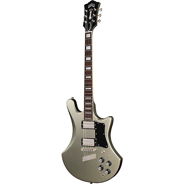 Guild S-300 Deluxe Electric Guitar - Vintage Sterling Metallic