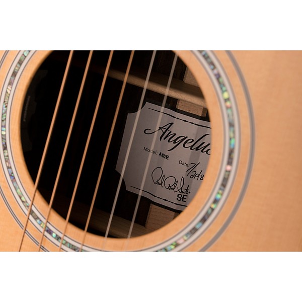 PRS SE A60E Angelus Acoustic-Electric Guitar - Natural