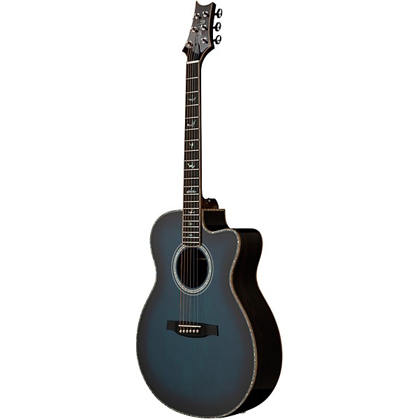 PRS SE A60E Angelus Acoustic-Electric Guitar - Cobalt Blue Burst