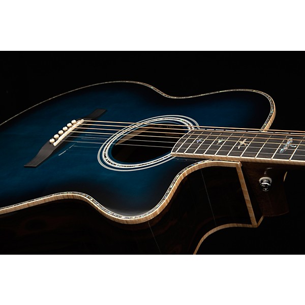 PRS SE A60E Angelus Acoustic-Electric Guitar - Cobalt Blue Burst