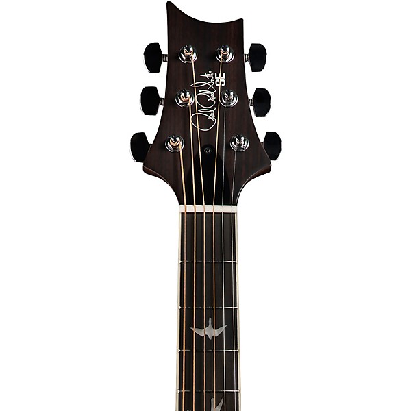 PRS SE A20E Angelus Acoustic-Electric Guitar - Black Top