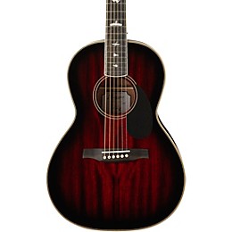 PRS SE P20E Parlor Acoustic-Electric Guitar - Fire Red Burst