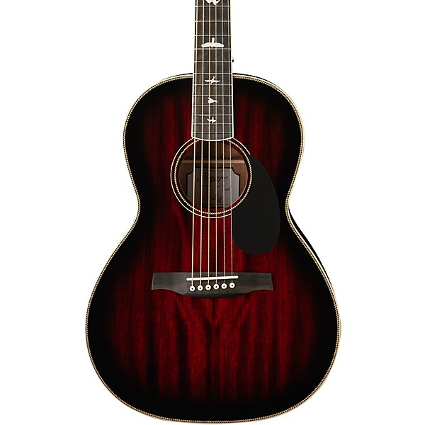 PRS SE P20E Parlor Acoustic-Electric Guitar - Fire Red Burst