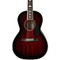 PRS SE P20E Parlor Acoustic-Electric Guitar - Fire Red Burst thumbnail