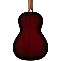 PRS SE P20E Parlor Acoustic-Electric Guitar - Fire Red Burst
