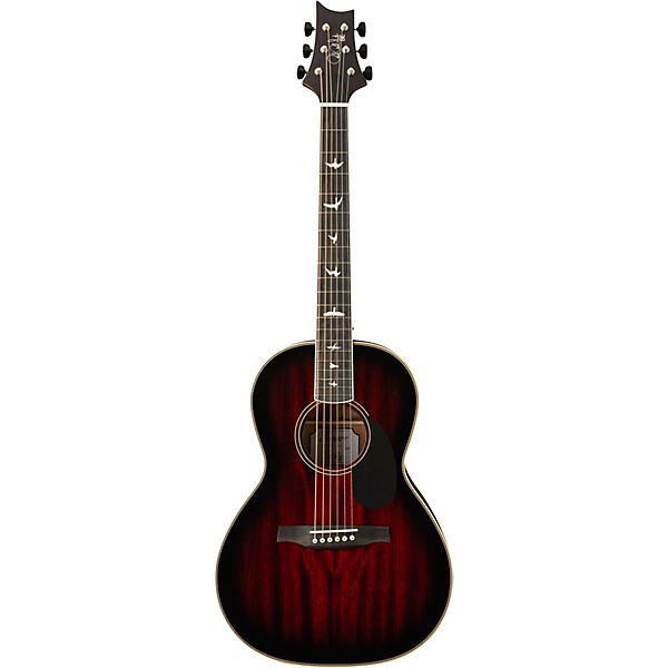 PRS SE P20E Parlor Acoustic-Electric Guitar - Fire Red Burst