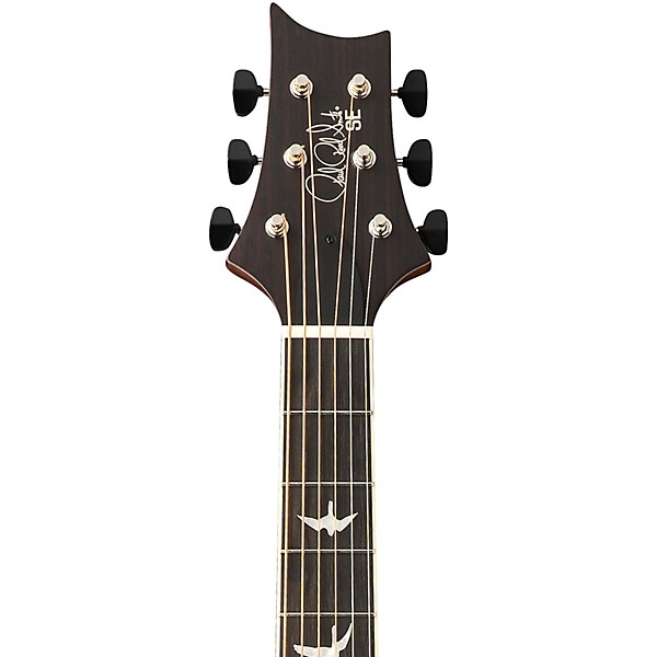 PRS SE P20E Parlor Acoustic-Electric Guitar - Fire Red Burst