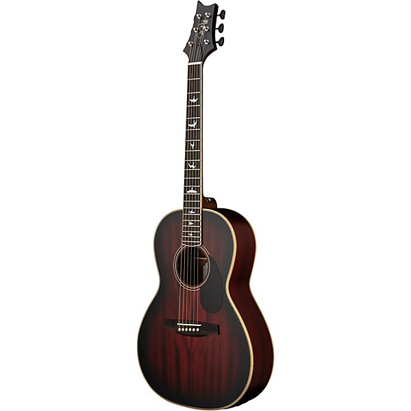 PRS SE P20E Parlor Acoustic-Electric Guitar - Fire Red Burst