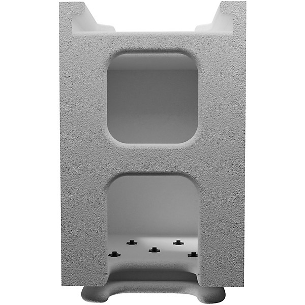 BASSBOSS Trunc8 Reduced-Height Spacer for Sublim8-MK3 Column System - White