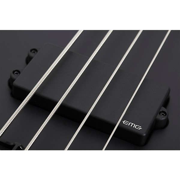 Schecter Guitar Research Devil-4 Electric Bass Guitar - Blackout