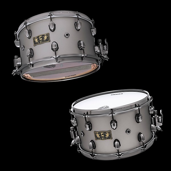 Mapex Artist Collection PsychOctopus Aquiles Priester Signature Maple/Padauk Snare Drum - 14 x 8 in. Gun Metal Grey