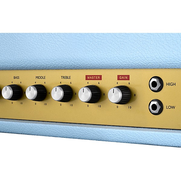 Marshall 1959BJA Billie Joe Armstrong Artist Series 100W Tube Guitar Amp Head - Baby Blue