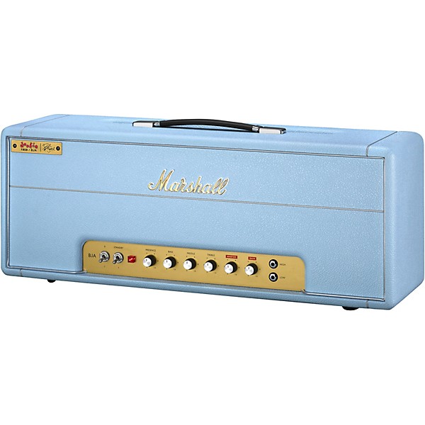 Marshall 1959BJA Billie Joe Armstrong Artist Series 100W Tube Guitar Amp Head - Baby Blue
