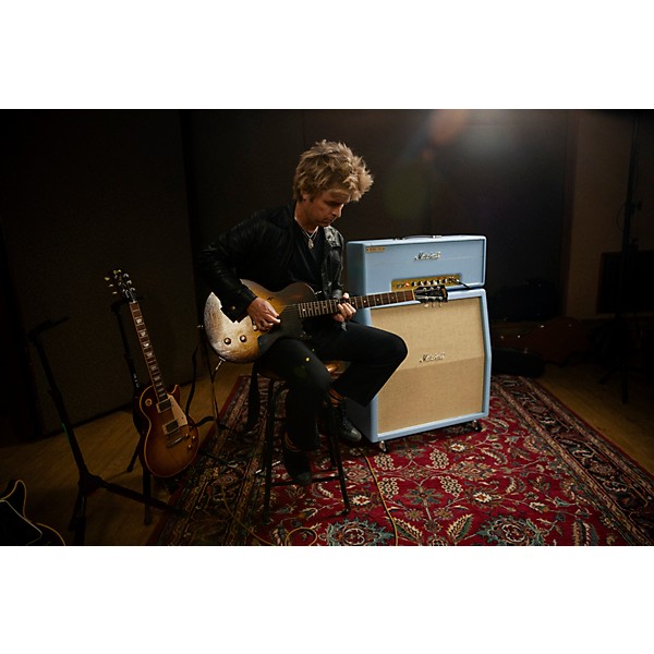 Marshall 1959BJA Billie Joe Armstrong Artist Series 100W Tube Guitar Amp Head - Baby Blue