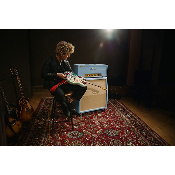 Marshall 1959BJA Billie Joe Armstrong Artist Series 100W Tube Guitar Amp Head - Baby Blue