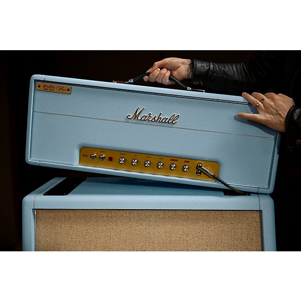 Marshall 1959BJA Billie Joe Armstrong Artist Series 100W Tube Guitar Amp Head - Baby Blue
