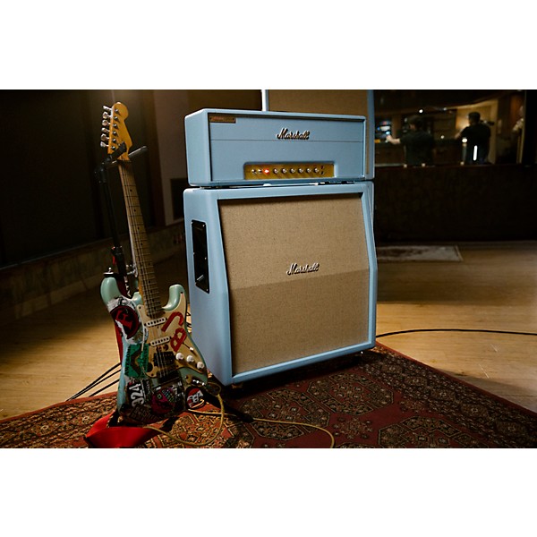 Marshall 1959BJA Billie Joe Armstrong Artist Series 100W Tube Guitar Amp Head - Baby Blue