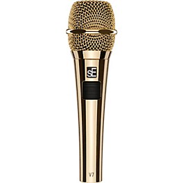 sE Electronics V7 PTT Talkback Dynamic Microphone - Gold