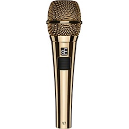 sE Electronics V7 PTT Talkback Dynamic Microphone - Gold