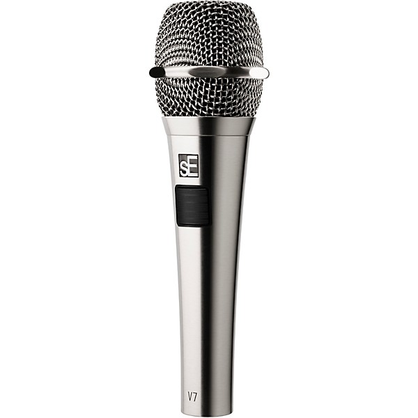 sE Electronics V7 PTT Talkback Dynamic Microphone - Nickel