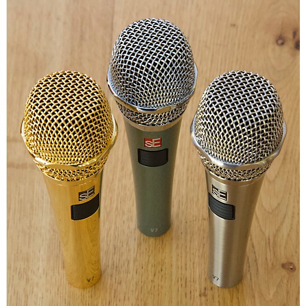 sE Electronics V7 PTT Talkback Dynamic Microphone - Vintage Edition