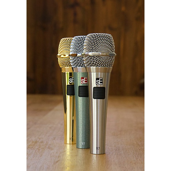 sE Electronics V7 PTT Talkback Dynamic Microphone - Vintage Edition