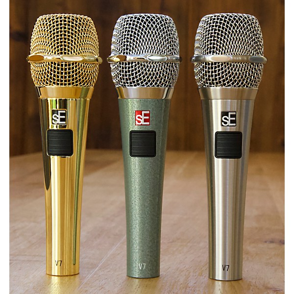 sE Electronics V7 PTT Talkback Dynamic Microphone - Vintage Edition
