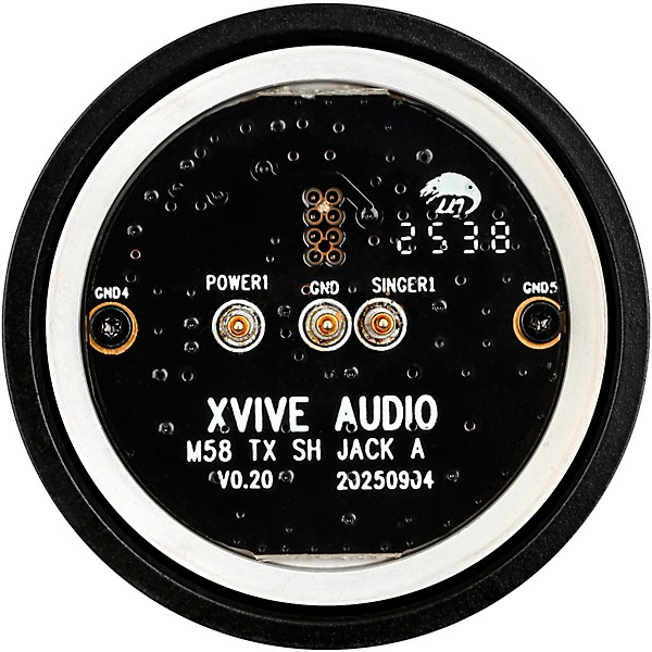 Xvive M5B Sennheiser Capsule to Shure-Type Transmitter Adapter