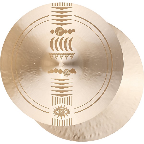 MEINL Artist Design Anika Nilles Lunar Hi-Hats - 14 in. Pair