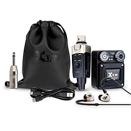 Xvive U45 Black In-Ear Wireless System with Sennheiser IE 100 Pro IEMs