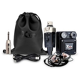 Xvive U45 Black In-Ear Wireless System with JH Audio Jessie IEMs