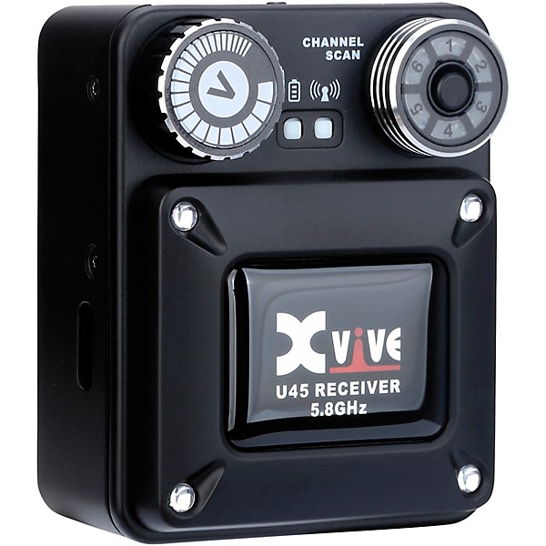 Xvive U45 Black In-Ear Wireless System with JH Audio Jessie IEMs