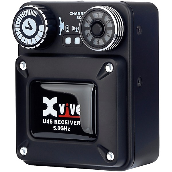 Xvive U45 Black In-Ear Wireless System with JH Audio Jessie IEMs