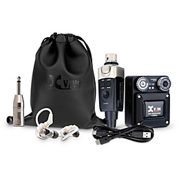 Xvive U45 Black In-Ear Wireless System with CTM 110 IEMs