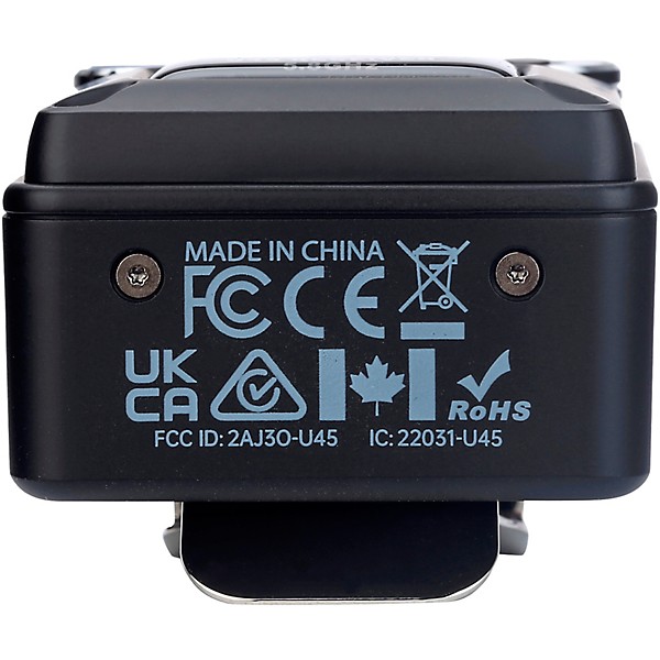 Xvive U45 Black In-Ear Wireless System with CTM 110 IEMs