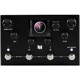 Meris Ottobit X Modular Degradation and Texture Engine Pedal - Black