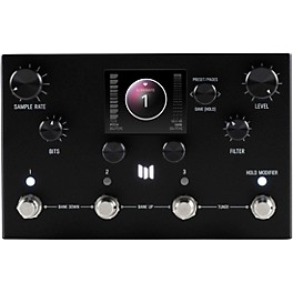 Meris Ottobit X Modular Degradation and Texture Engine Pedal - Black