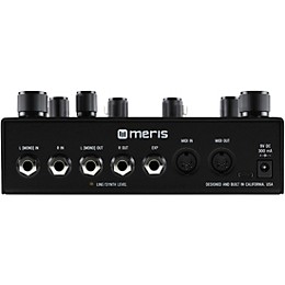 Meris Ottobit X Modular Degradation and Texture Engine Pedal - Black